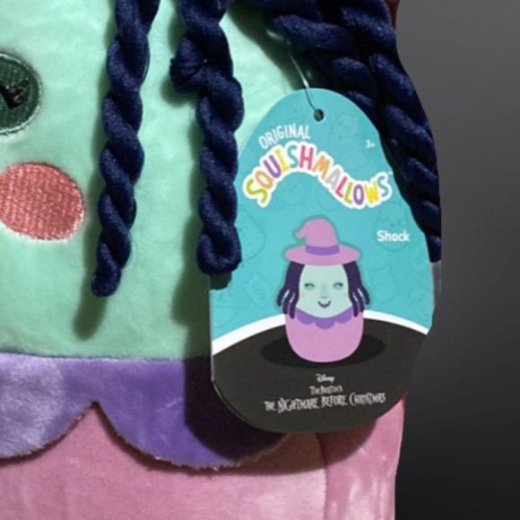 NWT Mayor Lock Shock Barrel Disney's Nightmare Before Christmas Squishmallow 10" - Picture 12 of 12